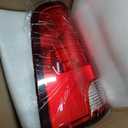 Tail Light Halogen Type Compatible With 2009-2018 Dodge Ram 1500 2500 3500 NON-LED Model Driver and Passenger Side Taillight Rear Lamp Assembly with Bulbs # 55277415AD 55277414AE
