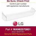 LG MAN62570801 Genuine OEM Door Shelf Bin for LG Refrigerators
