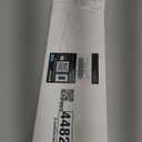 BESTTEN 10 Pack Screwless Decorator Wall Plate, Decorative Outlet Cover, USWP6 Gloss Snow White, Decorative Faceplate for Receptacle & Switch, 1 Gang, H4.69 x W2.91