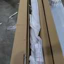 Outdoor 5 Step Handrail, DIY 304 Stainless Steel Transitional Hand Rails with Installation Kit,Silver Porch Stair Railing for Concrete Brick or Wooden Steps, 67x36