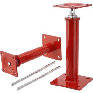B4B BANG 4 BUCK House Jacks for Leveling Crawlspace, 11" - 16" Height Range, 11023 lbs Max Load Capacity, House Floor Jacks Post Pole for Leveling, 2 Pack