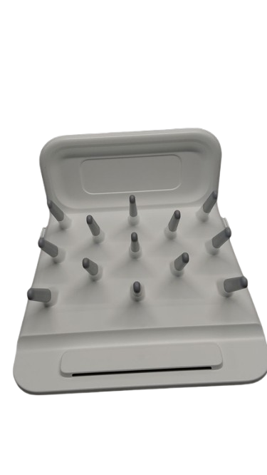 Travel Bottle Drying Rack Space Saving,Foldable Bottle Drying Rack with 16 Ribs,Portable Baby Bottle Drying Rack for Bottles,Breast Pumps and Other Feeding Accessories,Widely Used Daily Basis