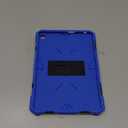 for New Kindle Fire 7 Case 2022 Release 12th Generation,Kickstand Heavy Duty Armor Defender Cover (Blue) (Blue)