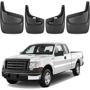 BDFHYK Mud Flaps Splash Guards Mudguards Mudflaps Compatible with Ford F250 F350 F450 F550 Super Duty Without Fender Flares (1999-2010), 4PCS Front & Rear Side