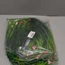 Melorca&Guilla Artificial Plants Outdoor 6PCS 23 Fake Tall Grass,Fake Outdoor Plants,Faux Plants with Flowers for Garden Porch Window Box Shop Office Home Dcor (Calla Lily+Grass)