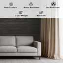 3D Wall Panels - 4PCS 47.2"x23.6" Faux Stone Peel and Stick Wall Covering - MCM Modified Clay Material for Home Art, Accent Brick, Modern Exterior/Interior Decoration, Covering 31 sq.ft
