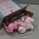 Unicorn Baby Crib Mobile for Girls with Music Box (100+ Lullabies), Rotating Plush Crib Toys for Newborns, Infant, Baby Christ & Shower Gift