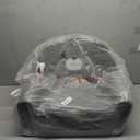 ORWIPO Kids Sofa Bed with Removable Washable Cover & Magic-Tape Backrest  Foldable Toddler Chair, Cozy Crystal Velvet Furniture for Playtime, Naps & Travel (Dark Gray, Bear Design)