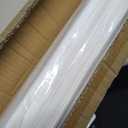 UNISHADES 100% Blackout No Tools No Drill Cordless Roman Shades for Windows, Size 44 3/4" W 60" H (for Windows 45" W 60" H) Blackout - Off-White