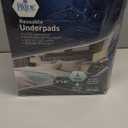 MED PRIDE Washable Reusable Bed Pads for Incontinence Adults Women 34 X 36 in 4 Pack High Absorbency Leakproof Underpads