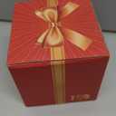 QFkris 3.5" Blown Glass Bird Figurine Handmade Art Glass Bird Crystal Paper Weight Christmas Birthday Gift Home Table Ornament Decor (N004)