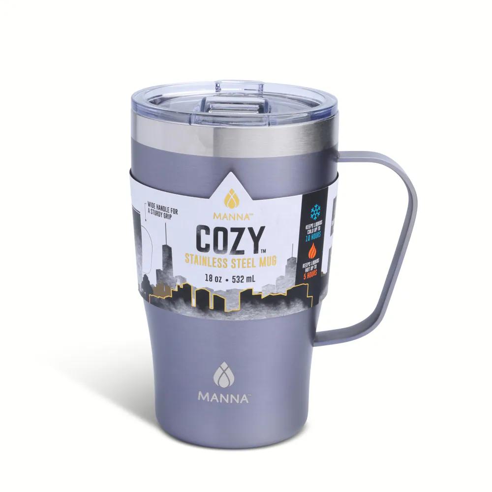 MANNA  COZY STAINLESS STEEL MUG 18 OZ
