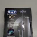 Oral-B Rechargeable Electric Toothbrush, iO9 Limited Ultimate Clean, 7 Cleaning Modes, Interactive Display, iSense Charger, Charging Travel Case, Visible Pressure Sensor, 3 Brush Heads, Black