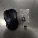 Trueque Wireless Mouse, 2.4GHz Ergonomic Mouse for Laptop & PC, Silent Portable Computer Mice with Back & Forward Buttons, USB-C Adapter for Windows/Mac, M01 (Gray)