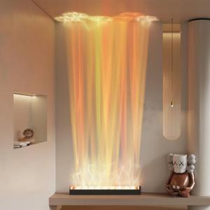 TACAHE RGBW Dynamic Ocean Wave Lamp- Flowing Water, Aurora Visual - RGB Solid Colors & Light Effects - APP & Remote Control - Enhance Ambient Light for Living Room, Bedroom - 39" - 30W - 1 Pack