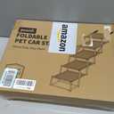 5‑Step Dog Stairs for Car Trunk, 18.5" Wide Foldable Lightweight Pet Stairs