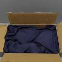 HolidayIdeas Extra Wide Outdoor Curtains for Patio Waterproof, 2 Panels - 110 x 84 Inch - Privacy & Light Filtering Curtains Grommet Outside Curtains for Porch, Gazebo, Pergola, Backyard (Navy)