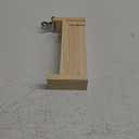 Xximuim Paracord Jig Bracelet Maker Wood Jig Bracelet Maker U Shape Clear Scale Bracelet with 2 Clamp DIY Hand Knitting Bracelet Jig Braiding Tool (Style 1)