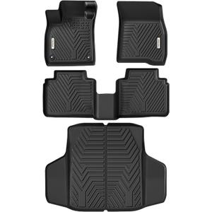 YITAMOTOR Floor Mats & Trunk Mat Fit for Honda Accord 2026 2025 2024 2023 (Gasoline & Hybrid), All Weather TPE Floor Liner Custom Fit for Accord Accessories, 1st, 2nd Row and Cargo Liners, Black