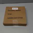 Upgraded WB30T10145 5.5" Single Radiant Surface Element Compatible with GE Samsung and LG Electric Range, DG47-00060A 1652042812 Range Oven Heating Element Replace PS2370248