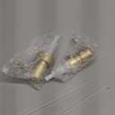 Soap Dispenser Pump Replacement for Standard 28/400 Thread Size Kitchen Soap Dispenser Pump Head for Regular Mouth Bottle Bathroom Countertops,2 Pack(Gold)