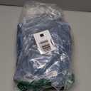 Deyeek Hospital Gowns for Women Tear Away Snap Open Back Dress Long Sleeve Post Surgery Adaptive Nightgown with Pockets No Size