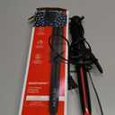 REVLON SmoothStay Coconut Oil Infused Hair Curling Iron - Barrel Curling Iron 1  Inch for Loose Curls, Shinier, Visibly Smoother Hair (1  in) (Black)