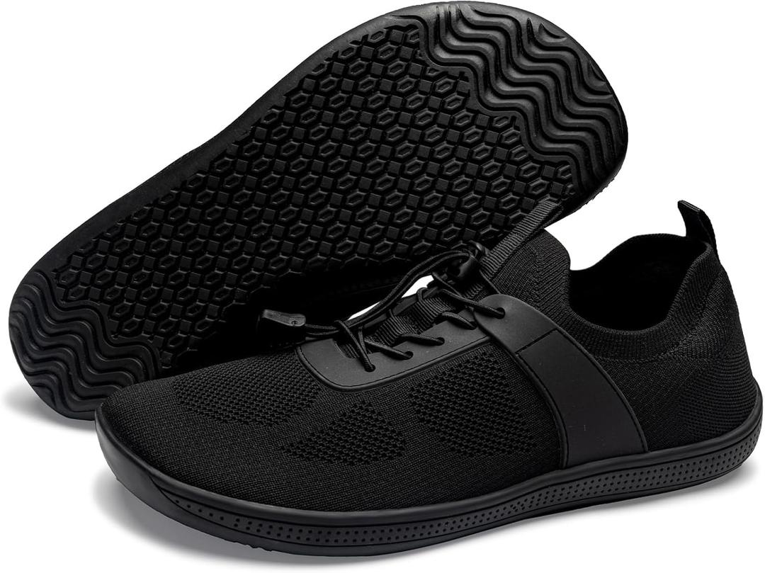 Hike Barefoot Shoes Women, Wide Toe Box Walking Shoes for Men, Minimalist Barefoot Shoe Men, Zero-Drop Non-Slip Breathable Comfortable Barefoot Sneakers for Hiking, Gym Workout, Camping Size 41