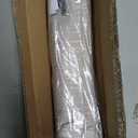 No Tools No Drill Cordless Roman Shades for Indoor Windows 100% Blackout, for Window Size 28" W 64" H Beige