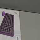 Blue Light Up Keyboard and Mouse Wireless,Cute 2.4Ghz Cordless Rechargeable Transparent Backlit Keyboard,15 Backlight Effects,Volume Knob,RGB Mouse with 3 DPI for Mac Computer PC Laptop Desktop iPad