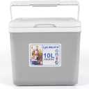 11Qt 19Qt Insulated Portable Cooler Leak-Proof Ice Chest Lunch Box Hard Coolers with Extra Ice Pack for BBQ, Camping, Pincnic
