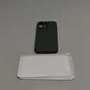 FireNova Designed for iPhone 15 Pro Max Case, Silicone Upgraded [Camera Protection] Phone Case with [2 Screen Protectors], Soft Anti-Scratch Microfiber Lining Inside, 6.7 inch, Alpine Green