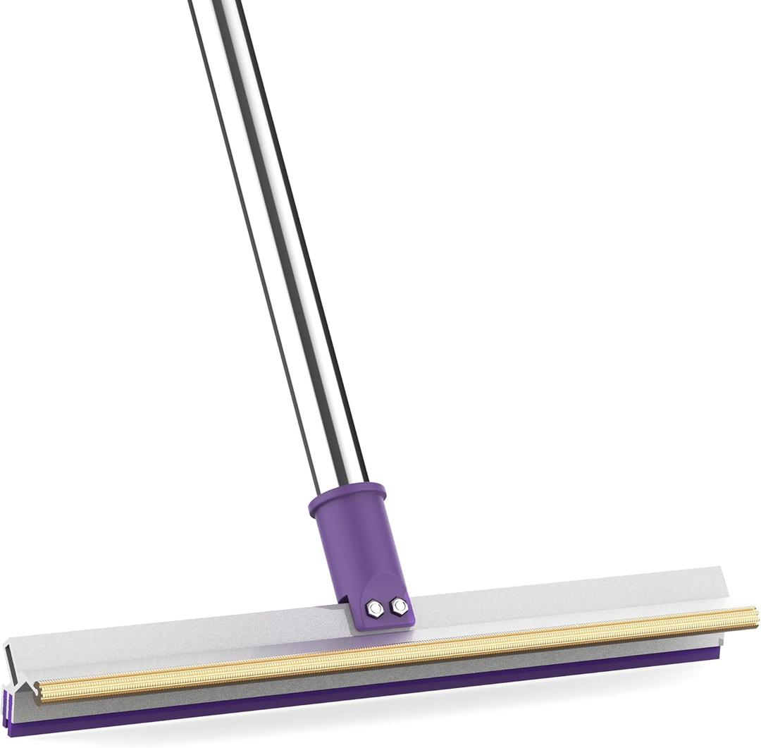 Large Pet Hair Removal Broom,DELOMO Dual Pet Hair Rake- 52" Handle & Extendable Design,Adjustable Long Handle Sticky Mop for Low Pile Rugs Stairs, Carpet Brush Scraper Dog Cat Hair Remover Broom Large Pet Hair Removal Broom,DELOMO Dual Pet Hair Rake- 52" Handle & Extendable Design,Adjustable Long Handle Sticky Mop for Low Pile Rugs Stairs, Carpet Brush Scraper Dog Cat Hair Remover Broom