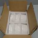 LE TAUCI Ramekins 4 OZ Oven Safe, Creme Brulee Ramekins, Pudding Custard Cups Souffle Ramiken, Dipping Sauce Dishes, Ceramic Ramekin Bowls Set of 6, White