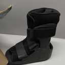United Ortho Short Air Cam Walker Fracture Boot, Large, Black
