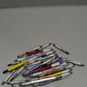 Yeaqee 16 Pcs Valentines Men Gifts 6 in 1 Screwdriver Multi Tool Pens with Refills Ruler Level Gauge for Bulk Multi Tool Gifts for Valentines Day Adult Men Father Husband Male Employee (Classic Color)