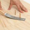 Hand Saw for Wood Cutting with Double Edges, Flush Cut Saw Sharp and Light Woodworking Tools Gifts for Women and Men Father's Day Ideal Gift (1)