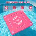 Floating Mahjong Table for Pool, No Assembly EVA Water Game Table Tray, Portable Swimming Pool Hot Tub Floating Board Game Table for Adults, Card Poker Domino Mahjong Game Summer Party Supplies