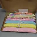 OBBOLO Pastel Paper Flowers, 12 Pcs Paper Flowers Decorations for Pastel Party Decor, 6 Inch, 12 Inch Crepe Paper Flower for Wedding, Party, Baby, Bridal Shower, Nursery Wall Decor, Bulletin Board