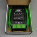 1000W Power Inverter 2000W Peak w/DC 12V to 3X 120V AC, 2X 2.4Amp USB, Mounting Brackets and Clamps Included