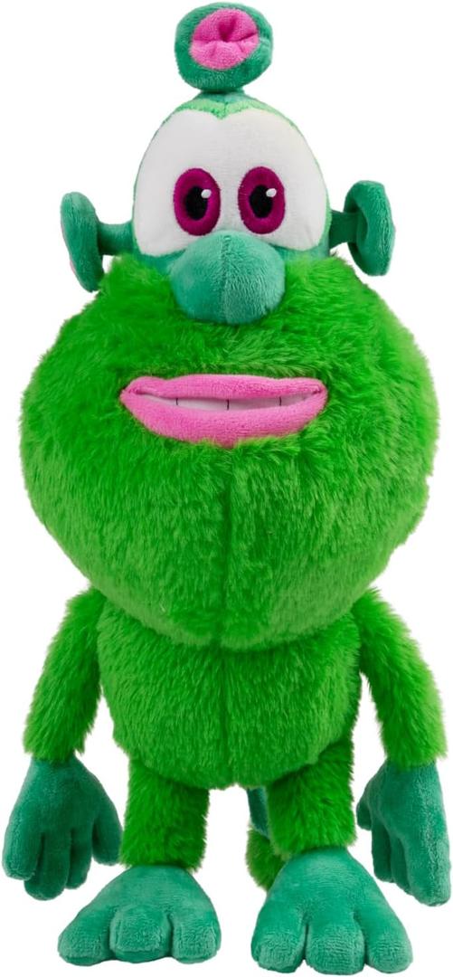Booba Official Alien Plush  12" Soft Stuffed Space Creature Toy  Fun Gift for Kids & Toddlers  Collectible Cartoon Character Plush from Popular Animated TV Show  Birthday or Holiday Present