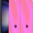 2 Pack Anti-Blue Privacy Tempered Glass for Samsung Galaxy S23 / Galaxy S22 Mirror Anti-Spy Screen Protector Film Electroplated Gradient Colorful Support Finger Unlock 6.1 inch