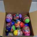 VOMAOK 24Pack Easter Eggs with Stretchy Strings Toy Inside,Prefilled Easter Eggs for Boys Girls Kids, Easter Basket Stuffers,Party Favors,Egg Hunts