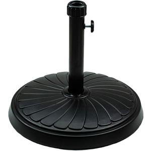 Orgrimmar 22lbs Umbrella Base Heavy Duty Outdoor Living Round Antiqued Patio Market Umbrella Base