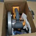 Circular Saw for De-Walt 20V Max Battery, 7-Inch Brushless Cordless Circular Saw, 8000 RPM, 0-45 Bevel, Power Tool for Wood PVC Cutting (Battery Not Included)