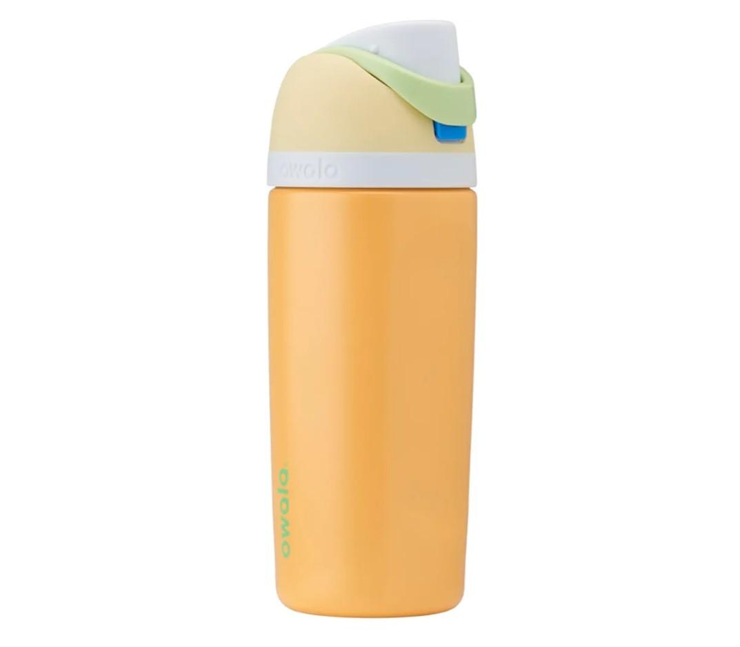 Owala Kids FreeSip Insulated Stainless Steel Water Bottle with Straw for Sports, Travel, and School BPA-Free Sports Water Bottle, 16 oz, Treasure Hunt