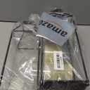 Lanterns Decorative Outdoor 2PCS Living Room Decor Lantern Black Metal Lantern Front Porch Decor Lanterns Decor Indoor with LED Candle Lanterns Decor No Glass for Indoor Outdoor (Small&Large, 2Pcs)