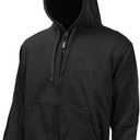 DEWALT DCHJ067B-L 20V/12V MAX Bare Hooded Heated Jacket, Black, Large