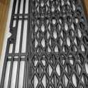 Uniflasy Grill Replacement Parts for Dyna-Glo DGH474CRP,DGH485CRP,Grill Part Kit for Dyna-Glo 3/4/5 Burner Grill,5-Pack Porcelain Steel Grill Heat Plates, 3-Pack Cast Iron Cooking Grates
