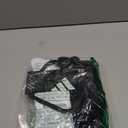 adidas Men's Athletic Cushioned Crew Socks (6 Pairs) Durable & Comfortable (Black, M)